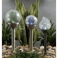 2015 Hot Products Chine Vente en gros Solar Crackle Ball Light Solar Garden Light